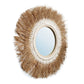 The Raffia Ginger Mirror - Naturel