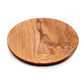 The teak root round plate - xl