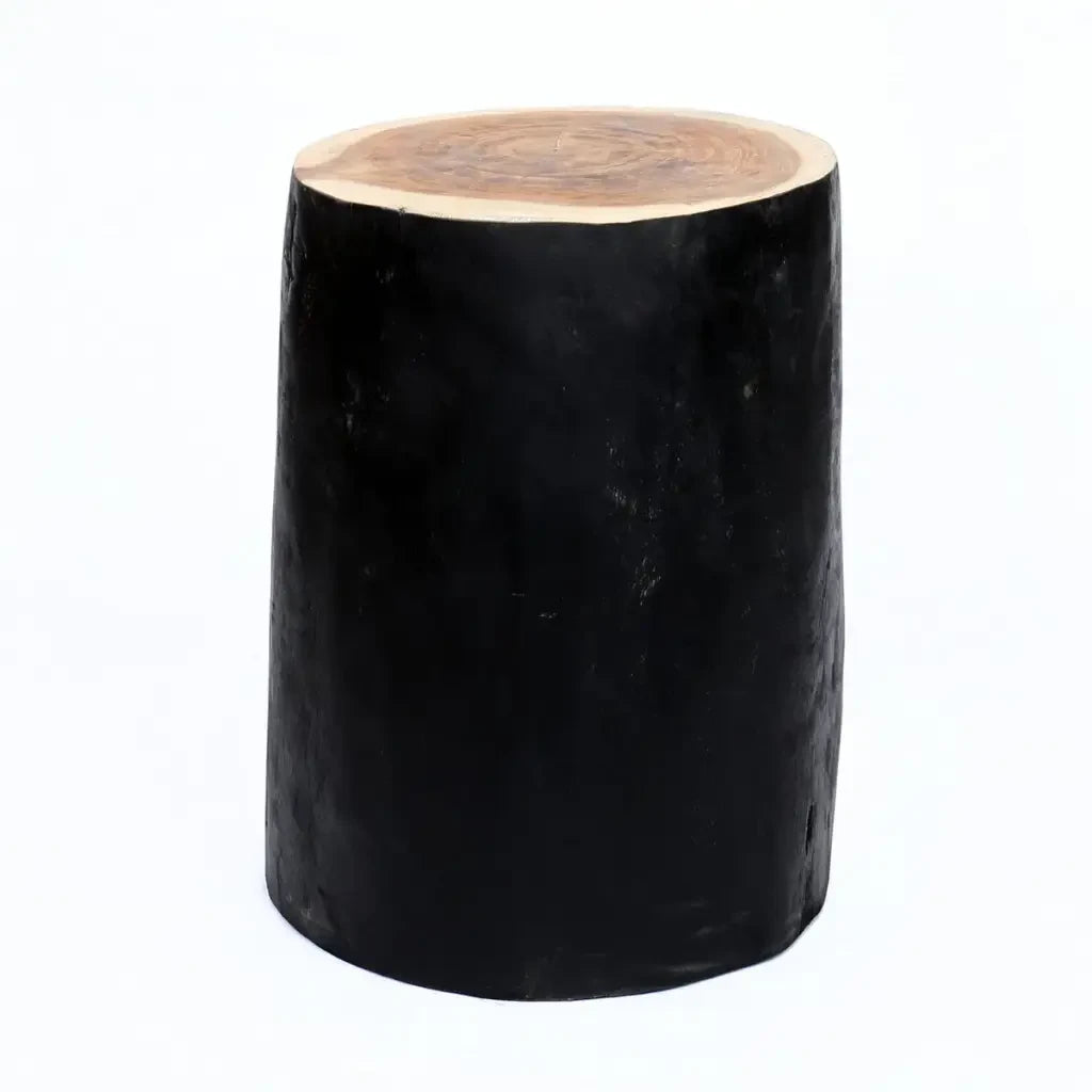 The Tribe Stool - Natuurlijk zwart - 30